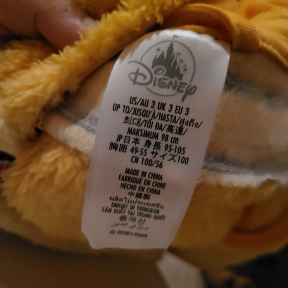 Disney Pixar Up Dug The Dog Costume Size 3 - Picture 3 of 4